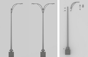3D materialized streetlight