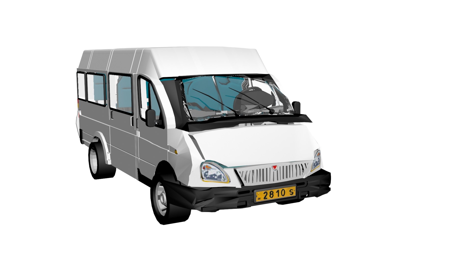3D Bus Minibus - TurboSquid 1635933