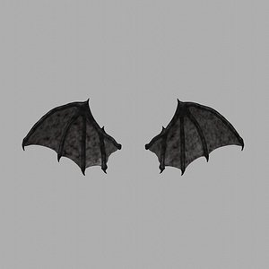 Demon wings - Low poly
