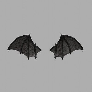 Demon wings - Low poly