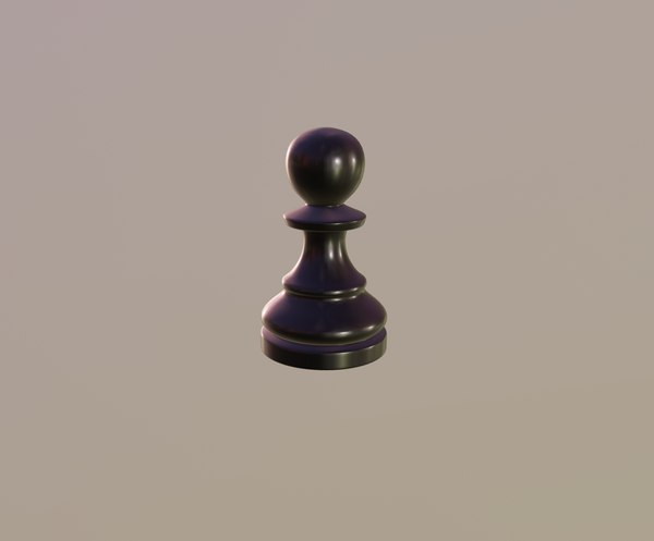 modelo 3d Pieza de ajedrez - Peón - TurboSquid 1482095