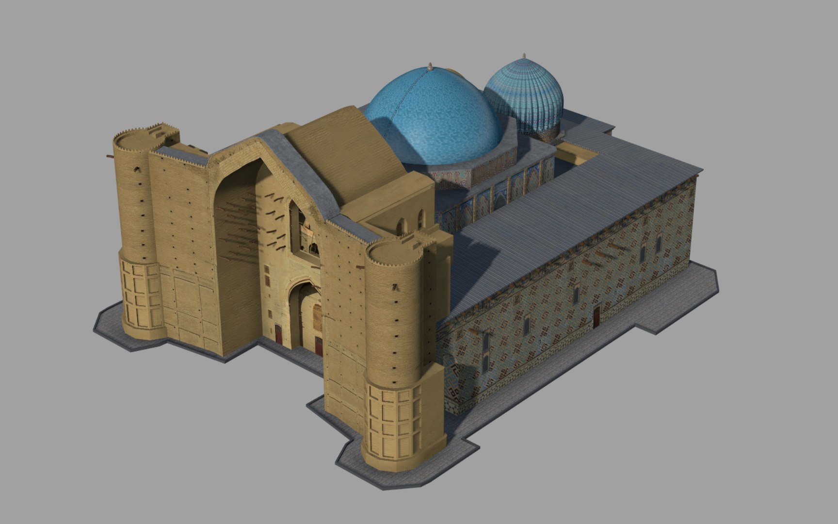 akhmet yassawi mausoleum 3D model https://p.turbosquid.com/ts-thumb/aZ/lm2xdv/PESrpFN9/akhmet_yassawi_mausoleum_003/png/1585927508/1920x1080/fit_q87/af3c01fb11409187296545e0510df6009398af6d/akhmet_yassawi_mausoleum_003.jpg