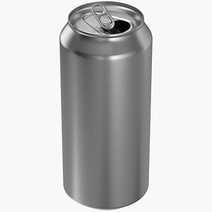 Opened Standard Aluminum Can 440ML
