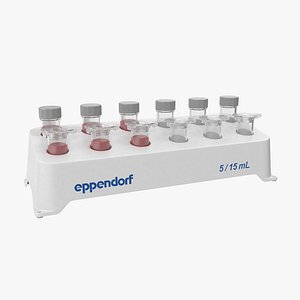 eppendorf tube rack 5 3D model