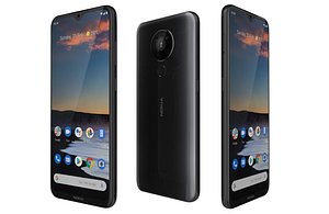 Nokia 5 3 Charcoal Low Poly 3D