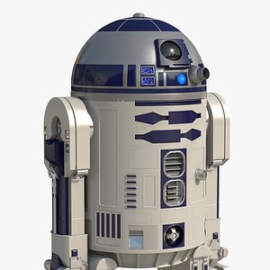 Star Wars Character R2 D2 Animated for Maya