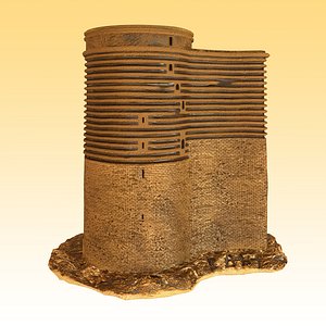 3D model souvenir tower