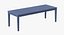 Patio Dining Table Rectangle (seats 8) 02