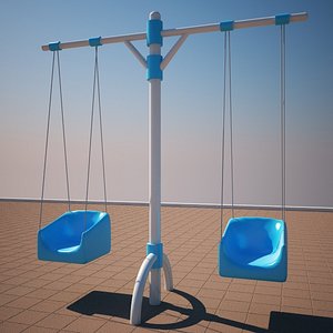 playground children 3d model