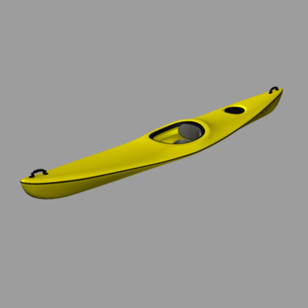3d Model Kayak Paddle