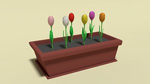 flower pot 3D model