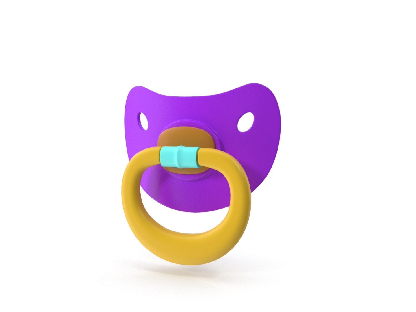 Baby Pacifier 3D Model TurboSquid 1574107
