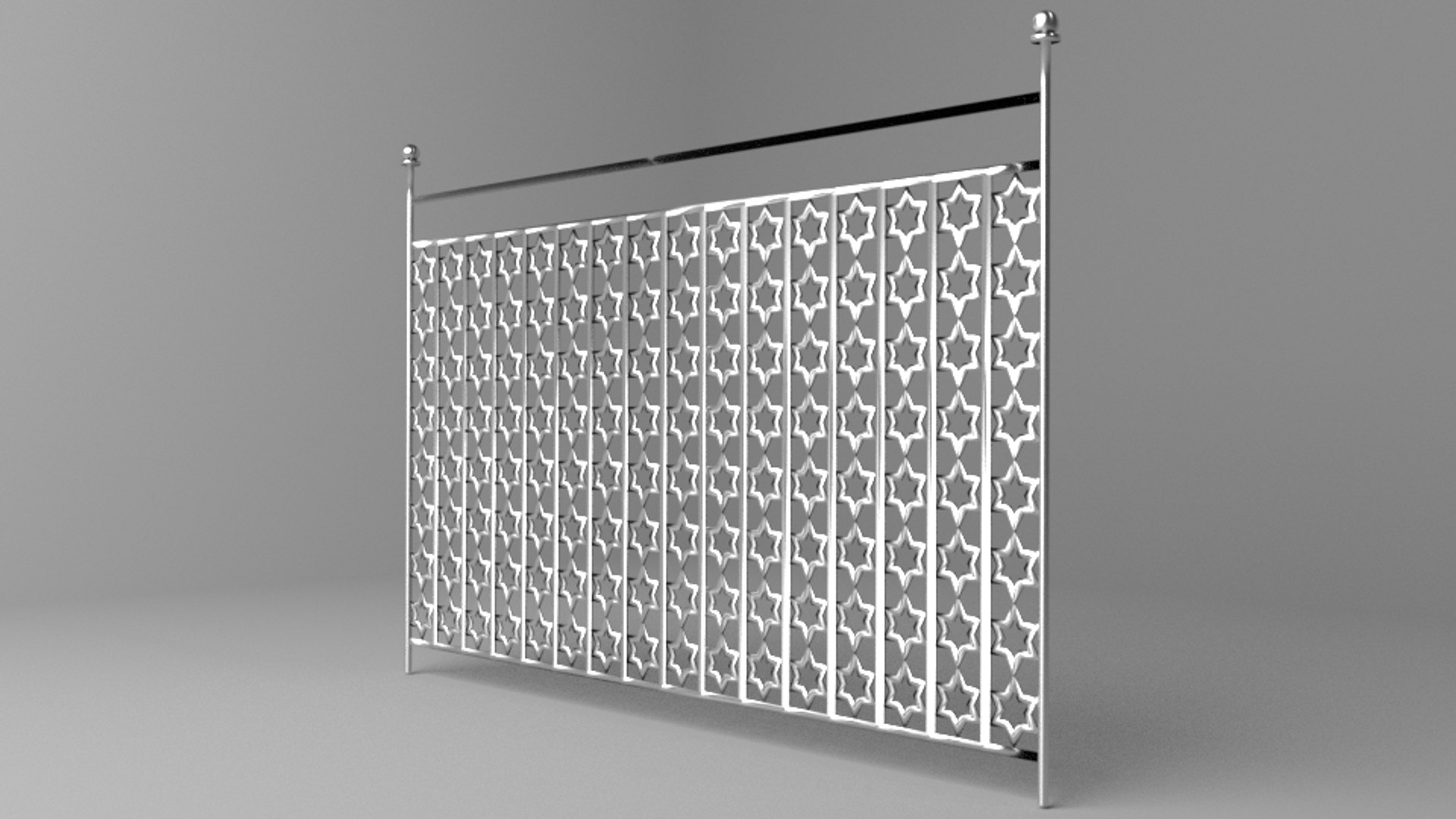 3D Grillwork 12 Model - TurboSquid 1554244