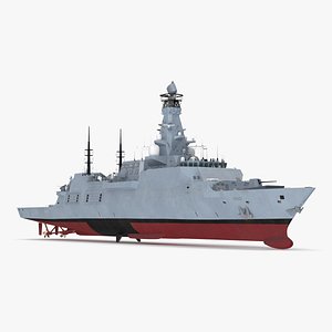 Type 26 Global Combat Ship Rigged(1)