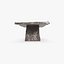 Ebonized Litchi Wood Server Table