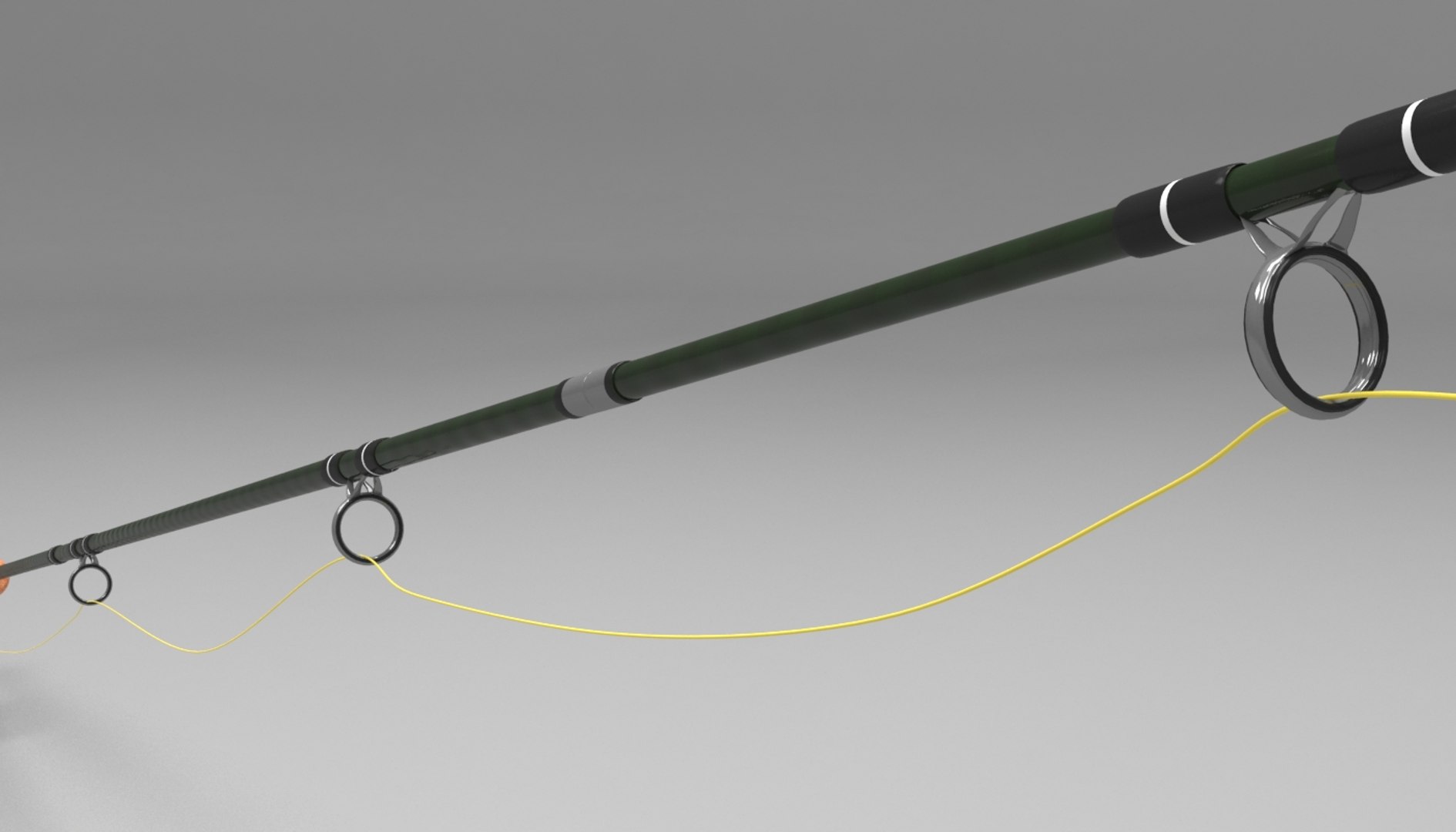 Fishing Fly Rod 3D Model - TurboSquid 1310439