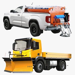 Winter Road Maintenance Bundle 2 3D