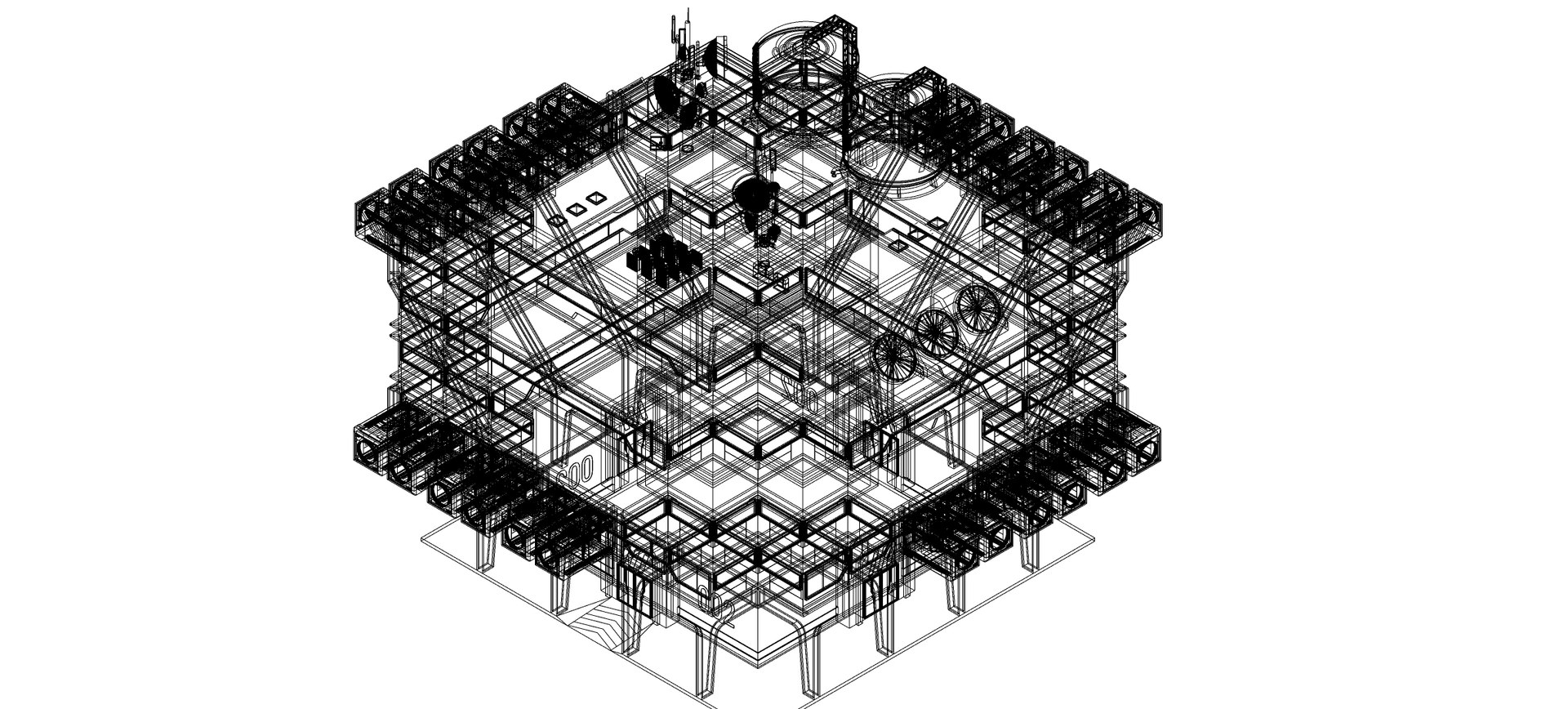 3D Sci-fi Laboratory Block 002 - TurboSquid 1861571