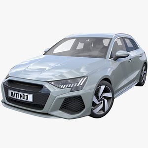 3D Generic Euro Hatchback - 2