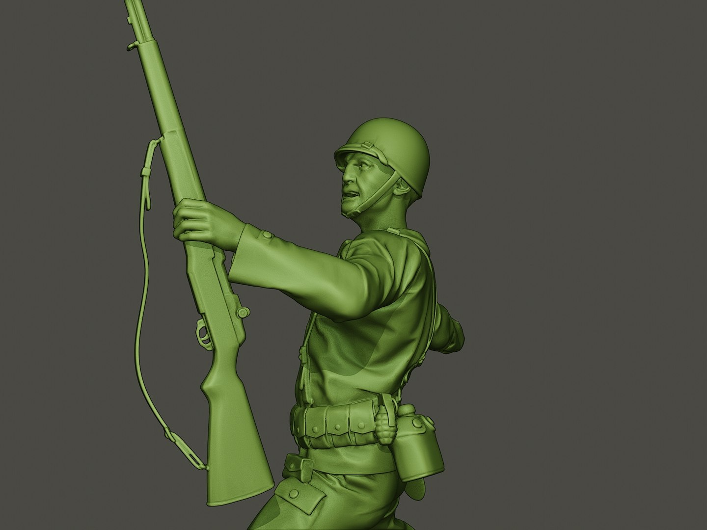 3D american soldier ww2 grenade model - TurboSquid 1400833