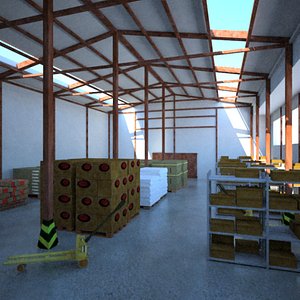 3d warehouse ware model
