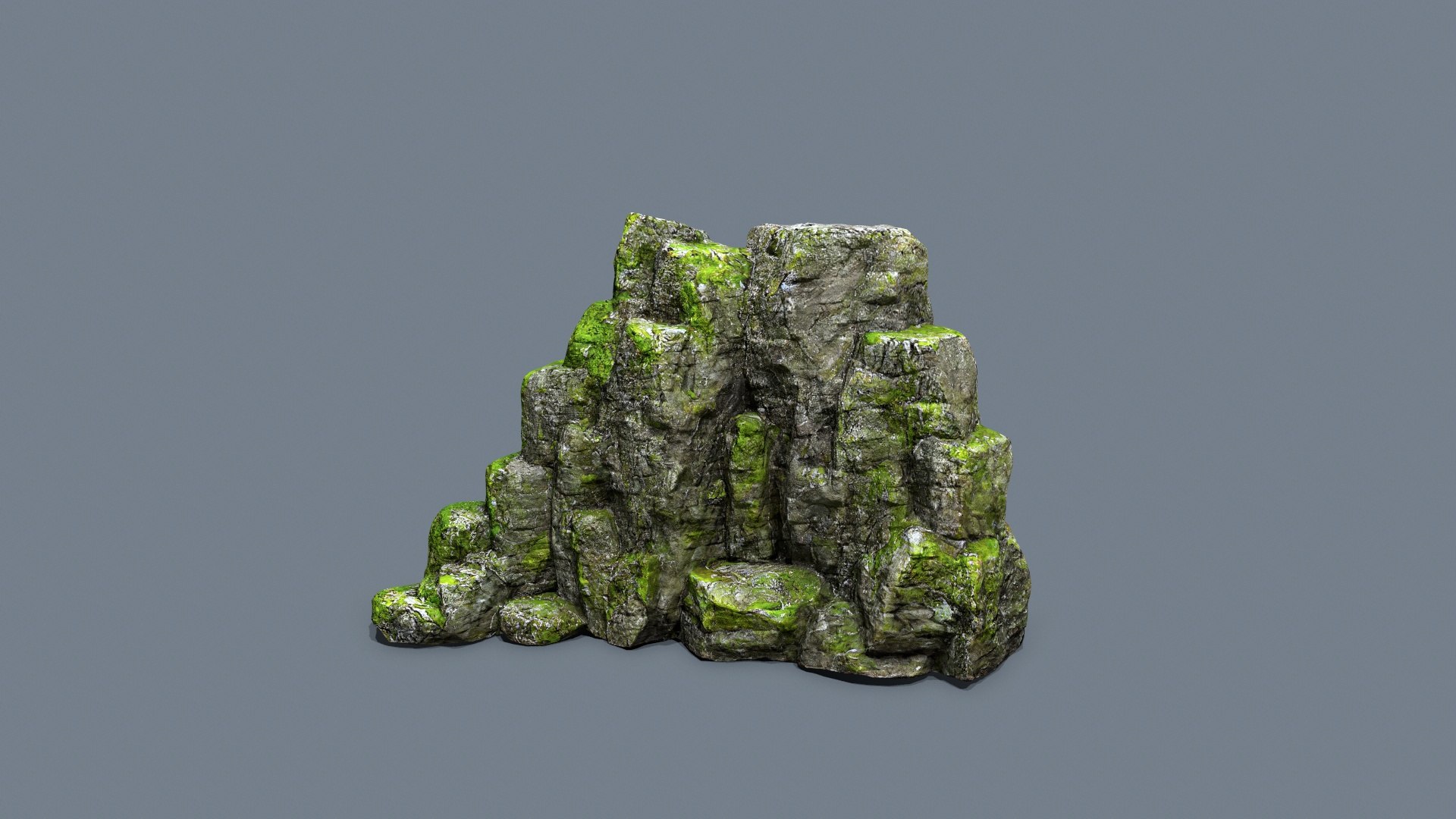 3D Cliff Rocks - TurboSquid 2190446