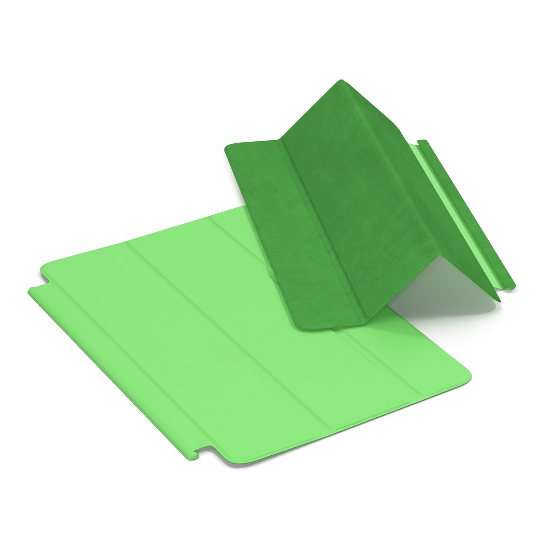 Apple Smart Cover Mini Green 3D Model 3D model preview