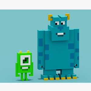 Disney Monsters model