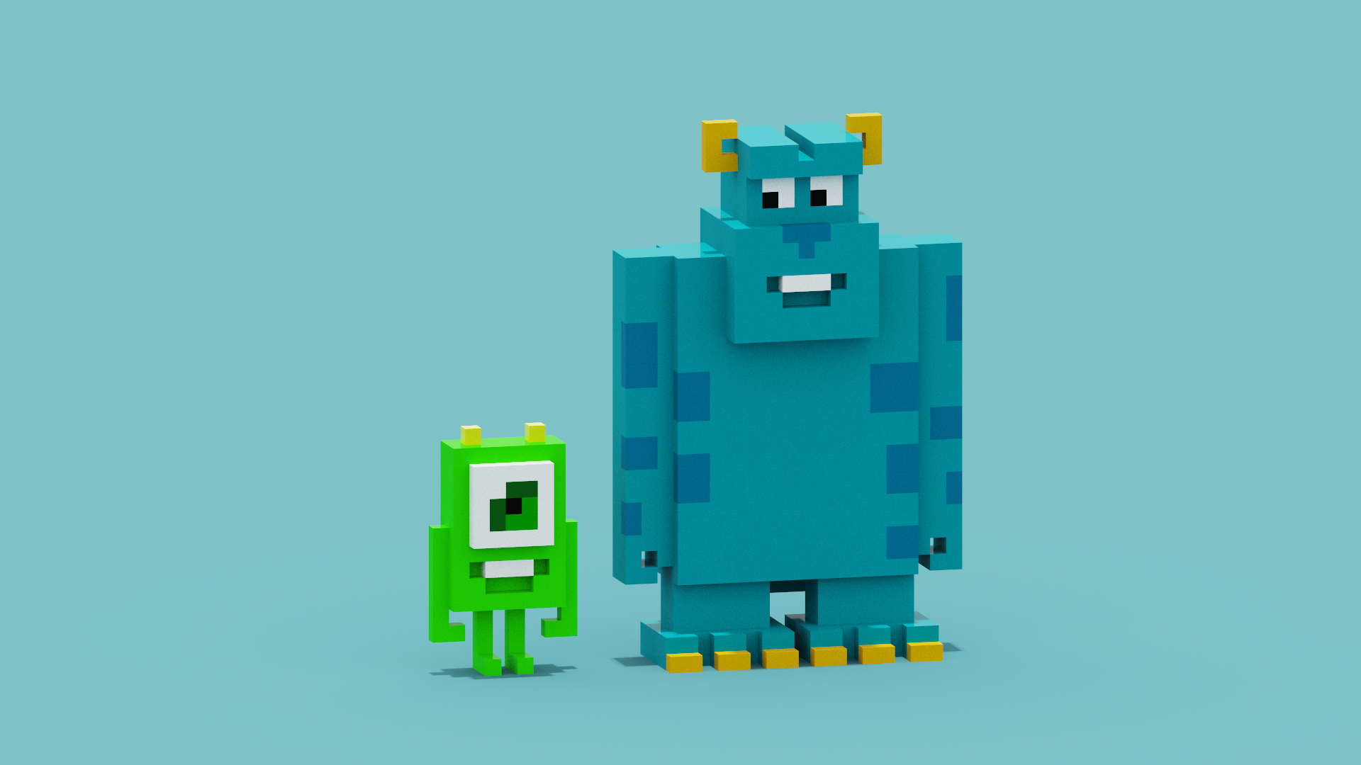 Disney Monsters Model - TurboSquid 1911422