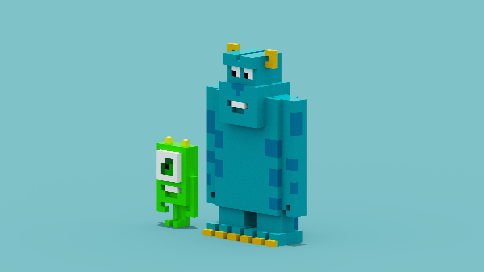 Disney Monsters Model - TurboSquid 1911422