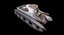 Modèle de char BT-2 PBR Unity Game Ready
