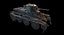 Modèle de char BT-2 PBR Unity Game Ready