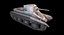 Modèle de char BT-2 PBR Unity Game Ready