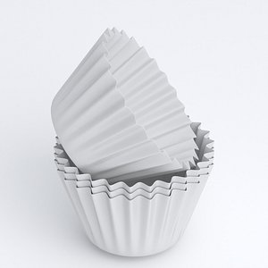 Cupcake Mould white