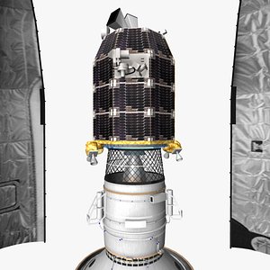 ladee spacecraft 3d model