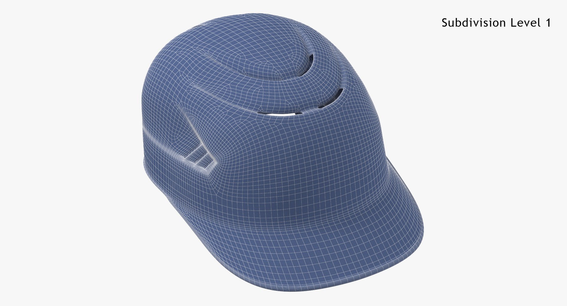 3D Baseball Catchers Helmet Padding TurboSquid 1615807