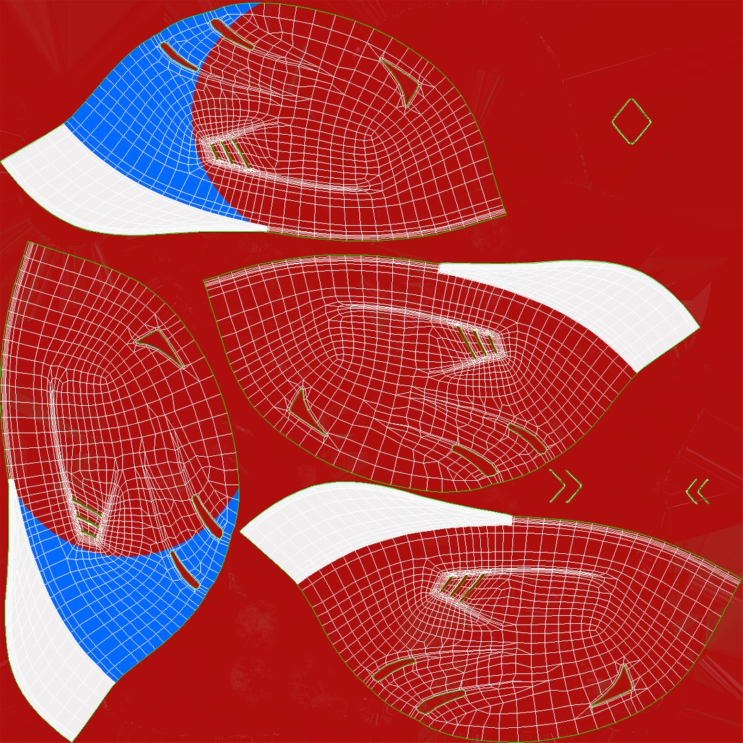 3D Baseball Catchers Helmet Padding TurboSquid 1615807