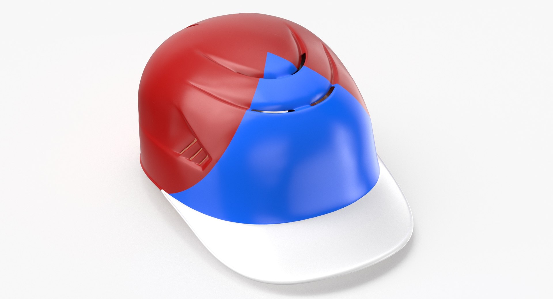 3D baseball catchers helmet padding TurboSquid 1615807