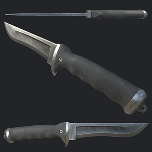knife highpoly 3d model