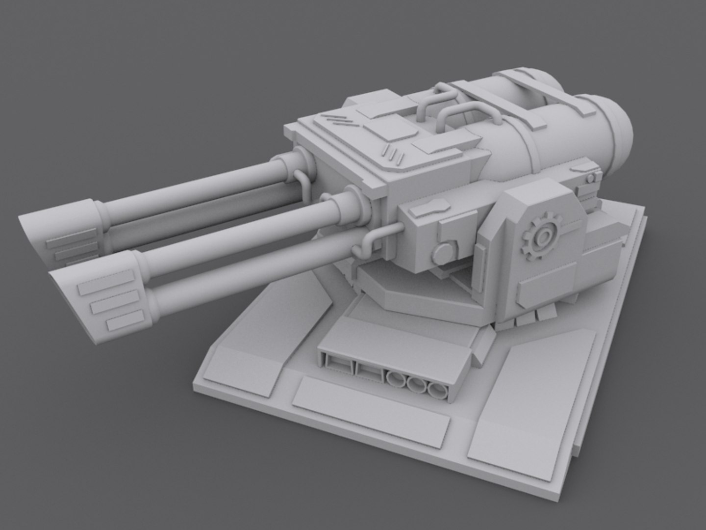 3d Flameturret Turret