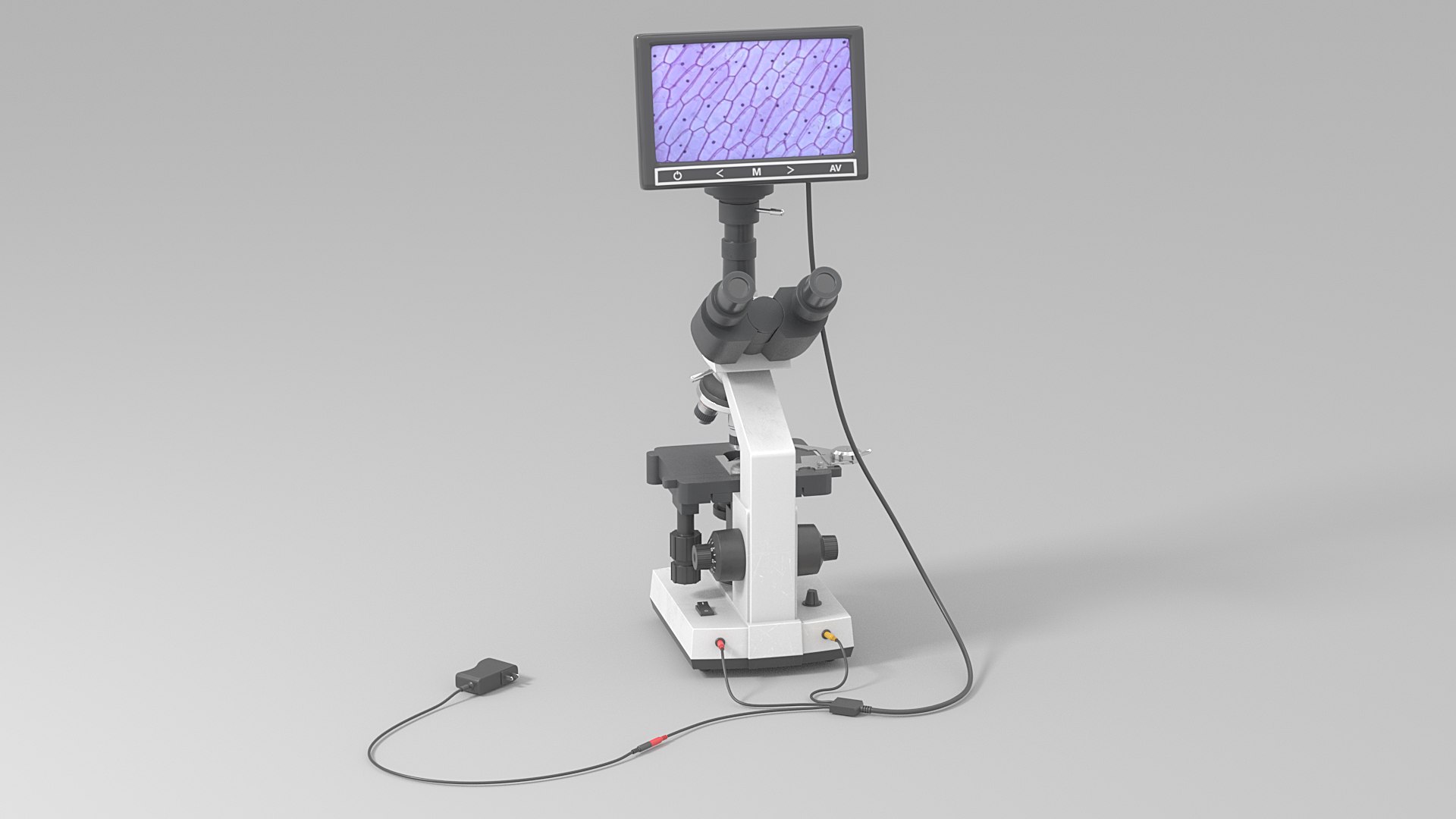 3D Model Microscope1 - TurboSquid 1986317