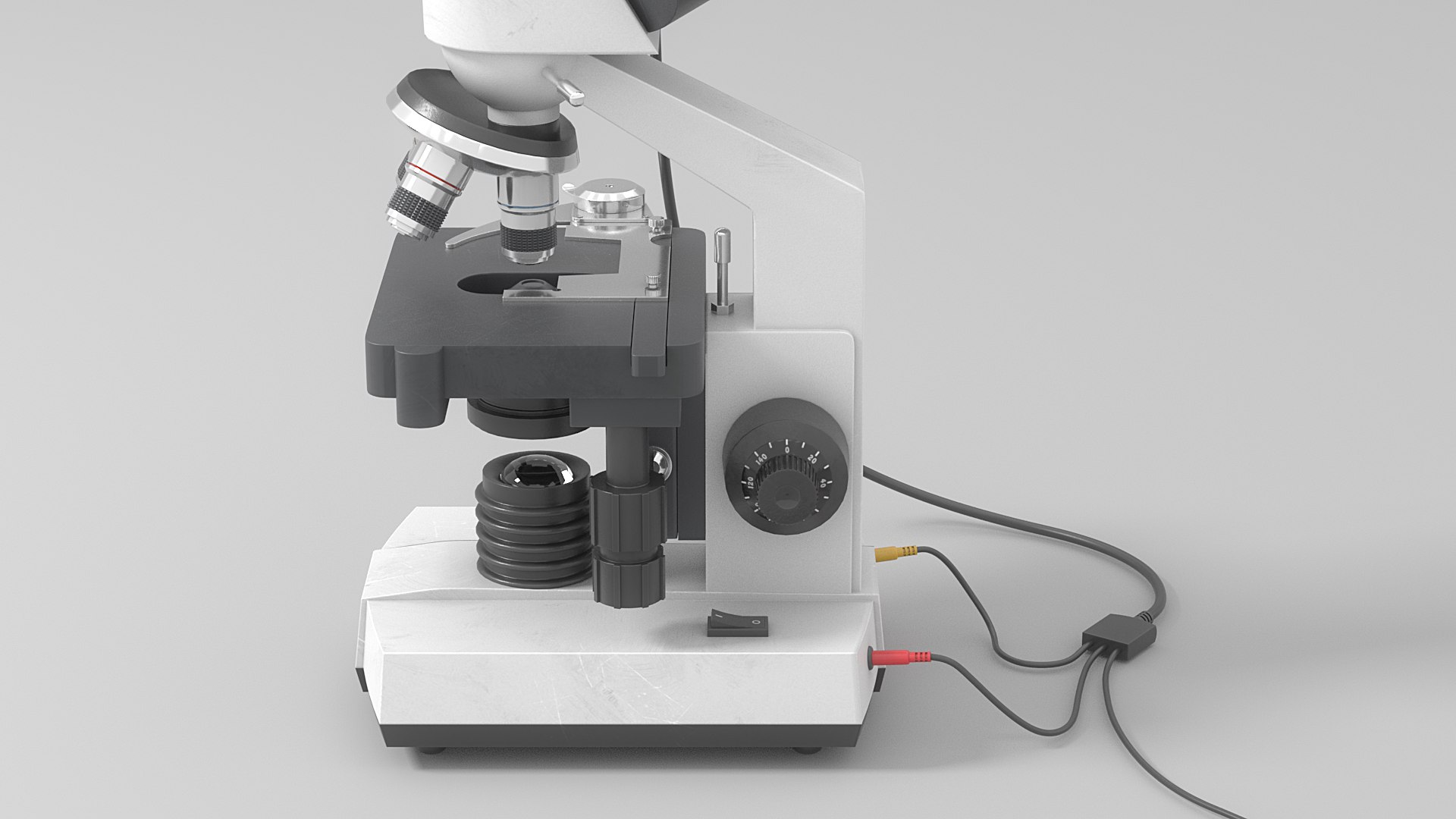 3D Model Microscope1 - TurboSquid 1986317