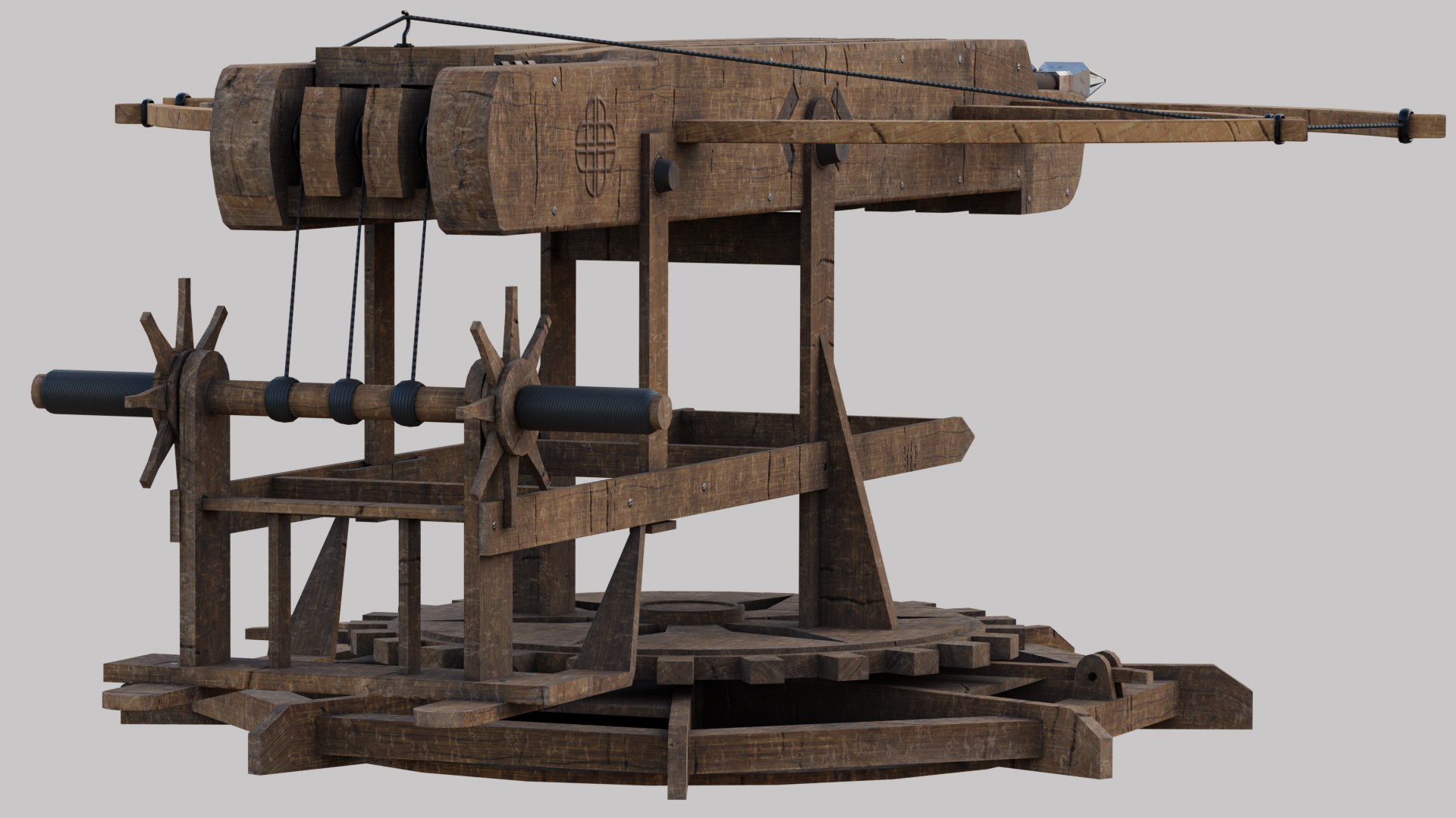 3D Ballista Weapon - Rocket Arrow Launcher - TurboSquid 1803963