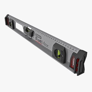Stanley FatMax Magnetic Spirit Level 3D Model