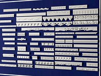 Classic Decorative Molding Trim 3D Model Pack