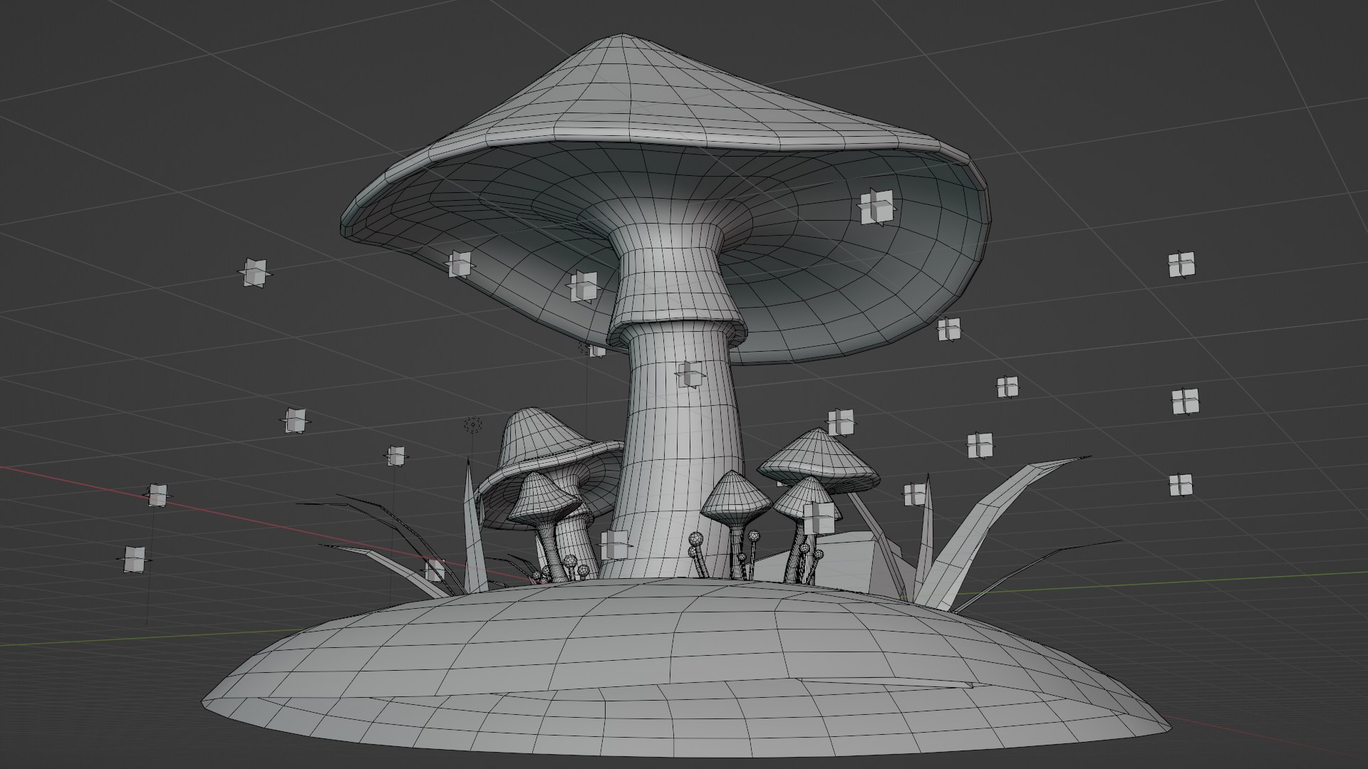 3D Mushroom Model - TurboSquid 2264977