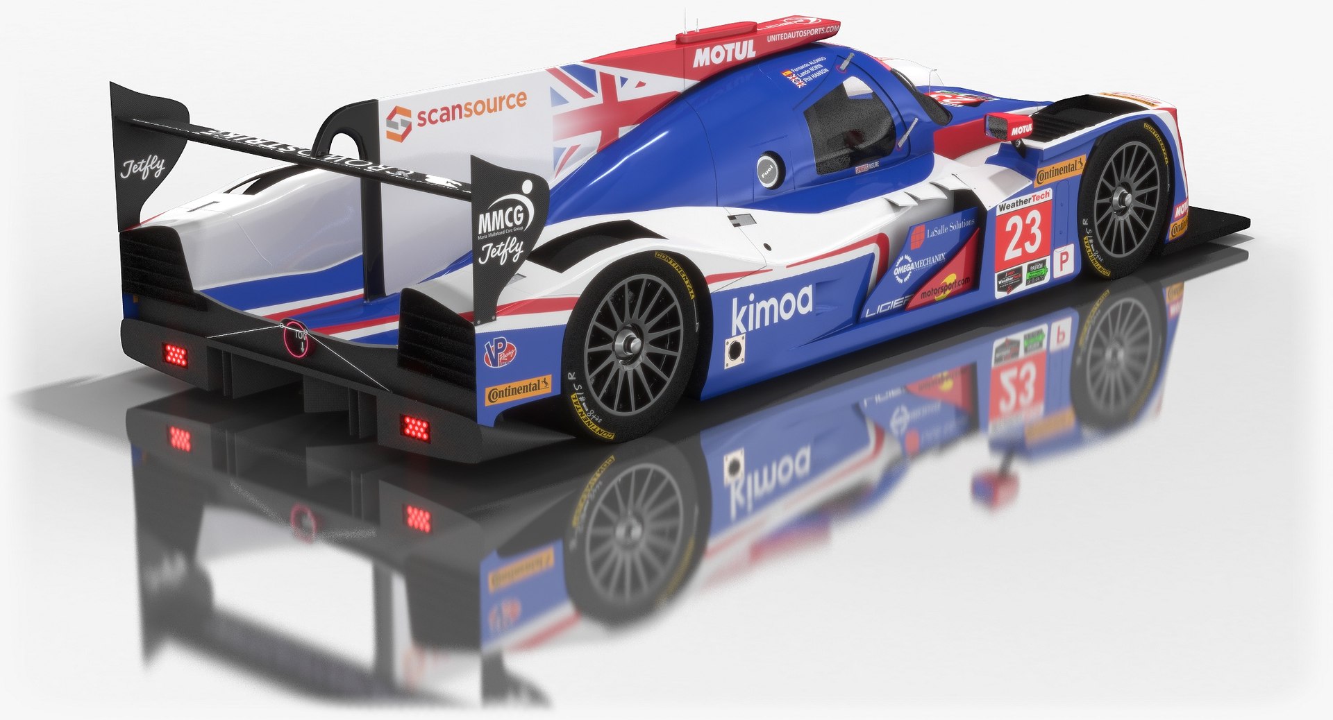 Ligier Js P217 Imsa 3D Model - TurboSquid 1253251