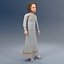 4x Dziewczyna prawdziwa tkanina symulacja animacja pętli konwersacji
