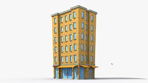 3D Cartoon Building x20