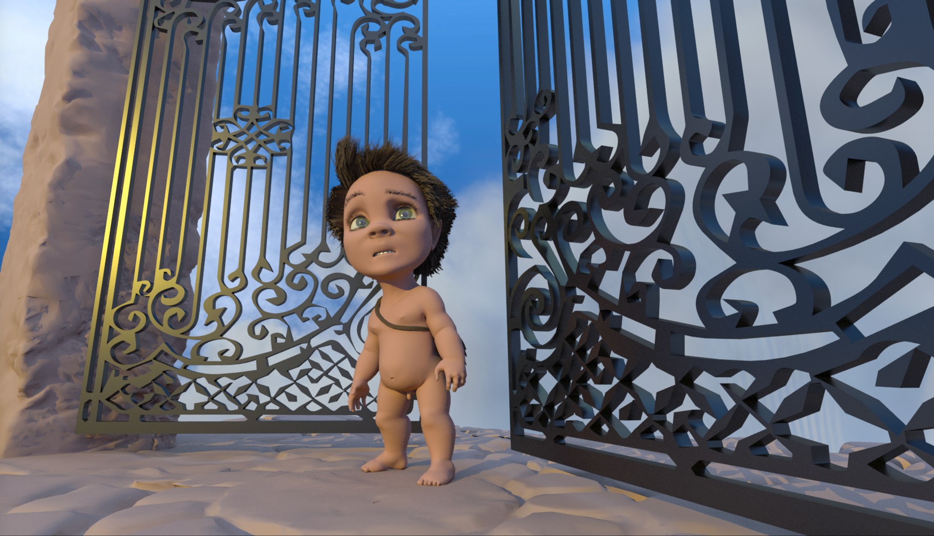 3D Cupid Model - TurboSquid 1255306